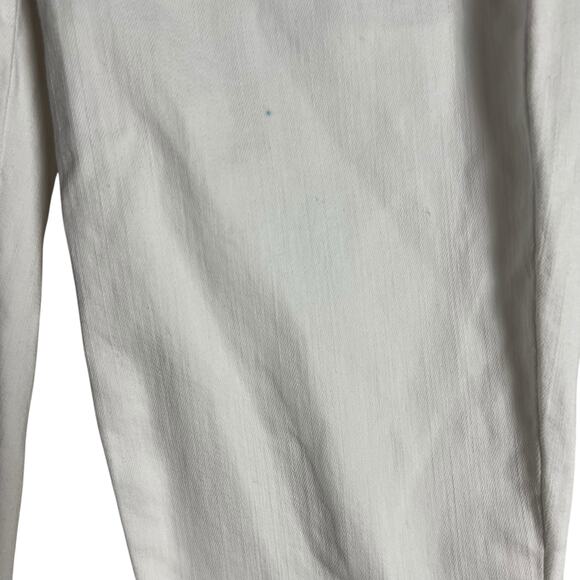 L’Agence White Side Slit High Rise Denim Skinny Jeans Size 25 - Picture 3 of 9